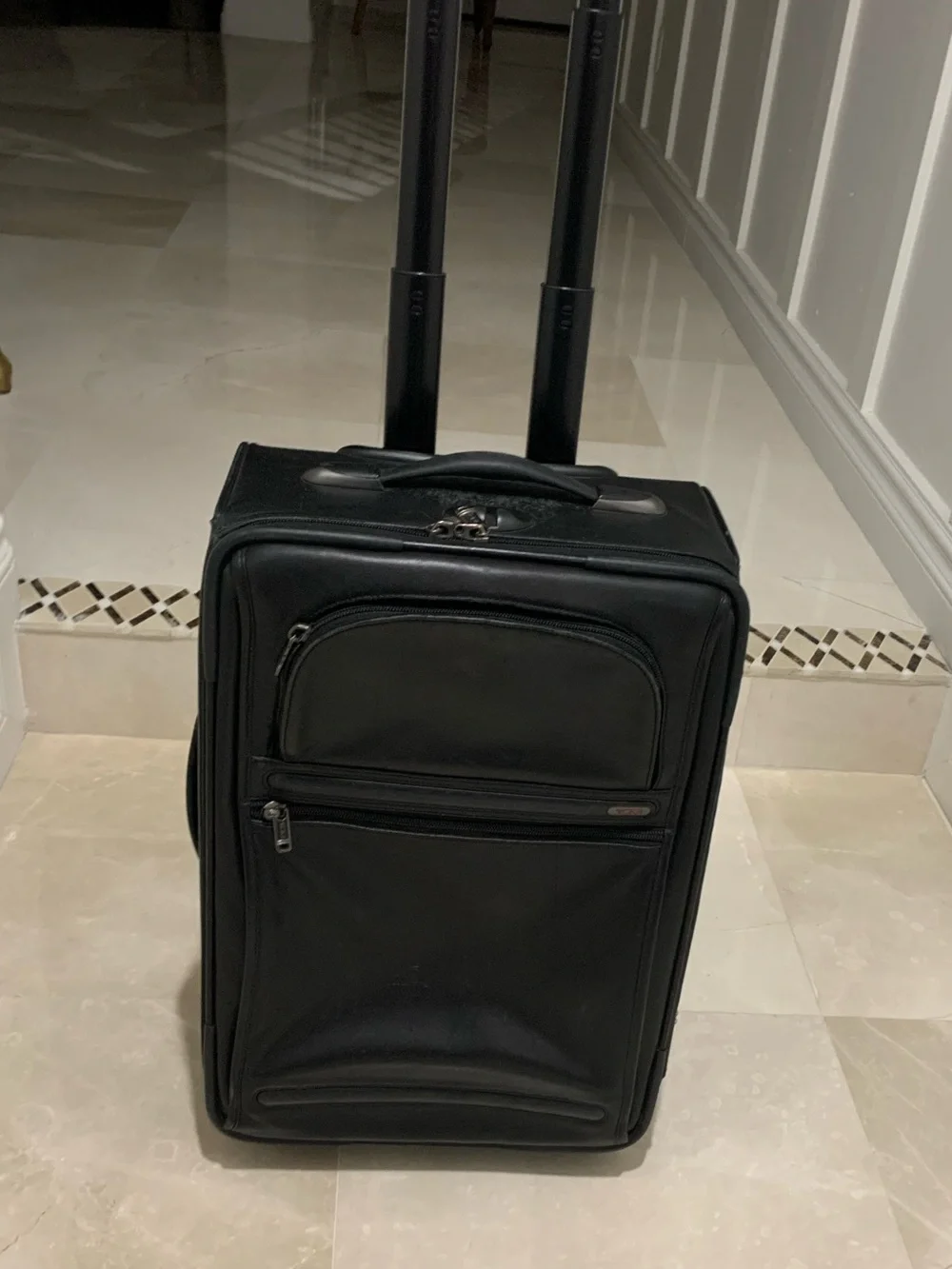 Tumi alpha leather